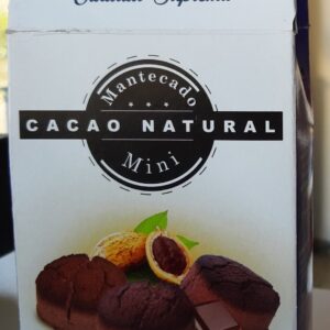 Mini Mantecado de Cacao Natural - 300g