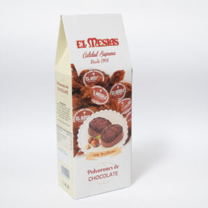 Polvorón de Chocolate con Avellana - 300g