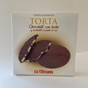 Torta Chocolate con Leche y Cacahuetes al punto de sal - 100g
