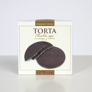 Torta de Chocolate Negro con Naranja y Avena - 100g