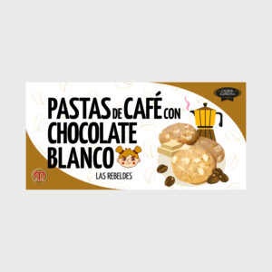 Pastas de Café con Chocolate Blanco "Las Rebeldes" - 100g